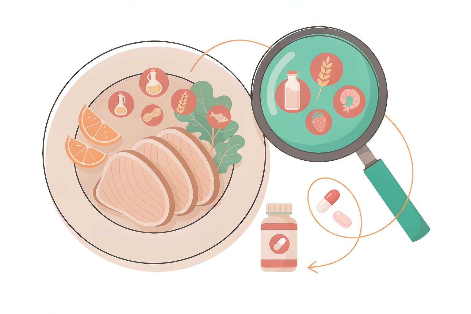 食物过敏的隐藏来源:读懂标签与交叉接触