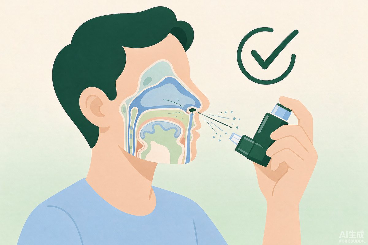 鼻喷剂用了没效果?多半是用法出了问题